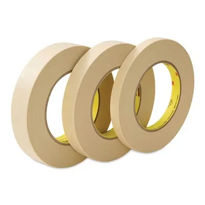 3M™ Masking Tape Series (2142, 2693, 2380, 214)|Solvent-Adhesive Lauçuka sentetîk a berxwedêr Ji bo maskkirina boyaxa paqij û pêbawer