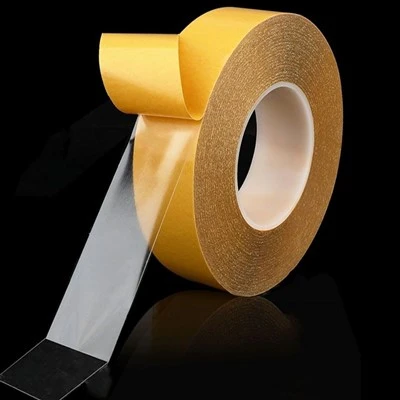 Ultra-Tepeya Polyester a dualî ya tenik 0,03 mm|Tîpa zeliqandî ya dualî ya PET ya zelal|Girêdana ji bo pêkhateyên Elektronîk & Precision